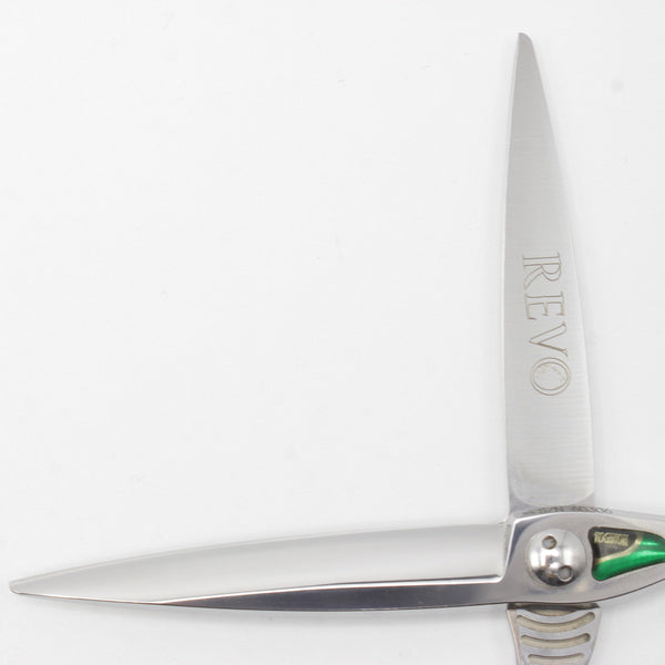 美品】刃物屋トギノン REVO カットシザー 5.8インチ 笹刃 オフセット