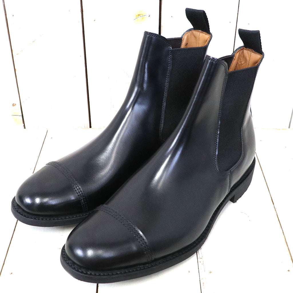 SANDERS『Military Cap Toe Chelsea』(Black) – Reggieshop