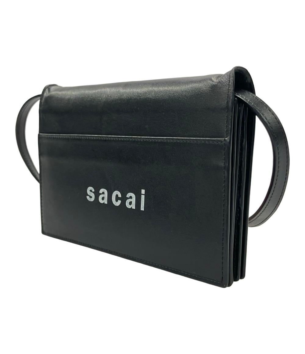 Sacai 2WAY クラッチバッグ ショルダーバッグ 斜め掛け ウォレット