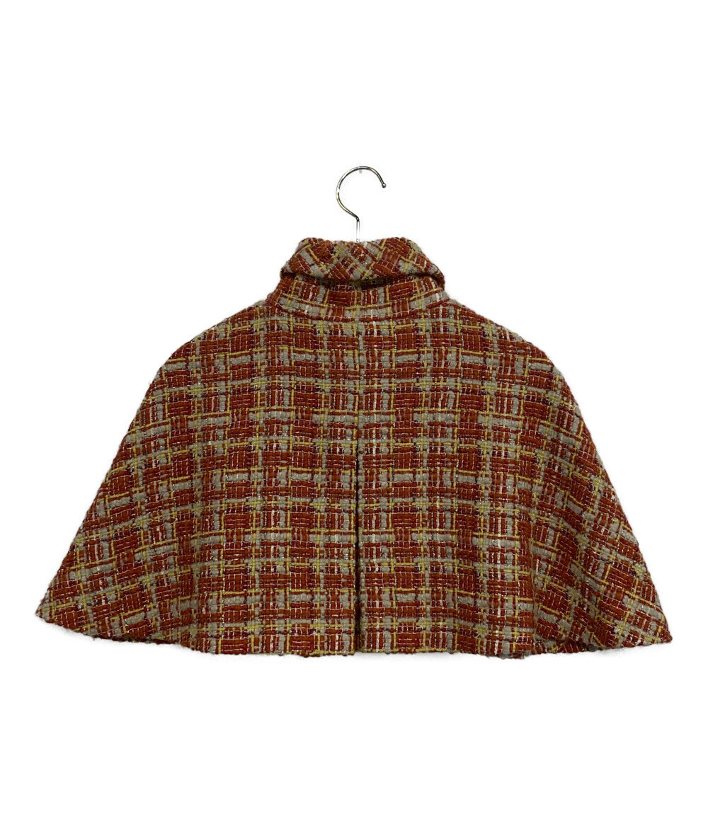 CHANEL ツイードケープ P54276V40709 レディース SIZE 36 シャネル