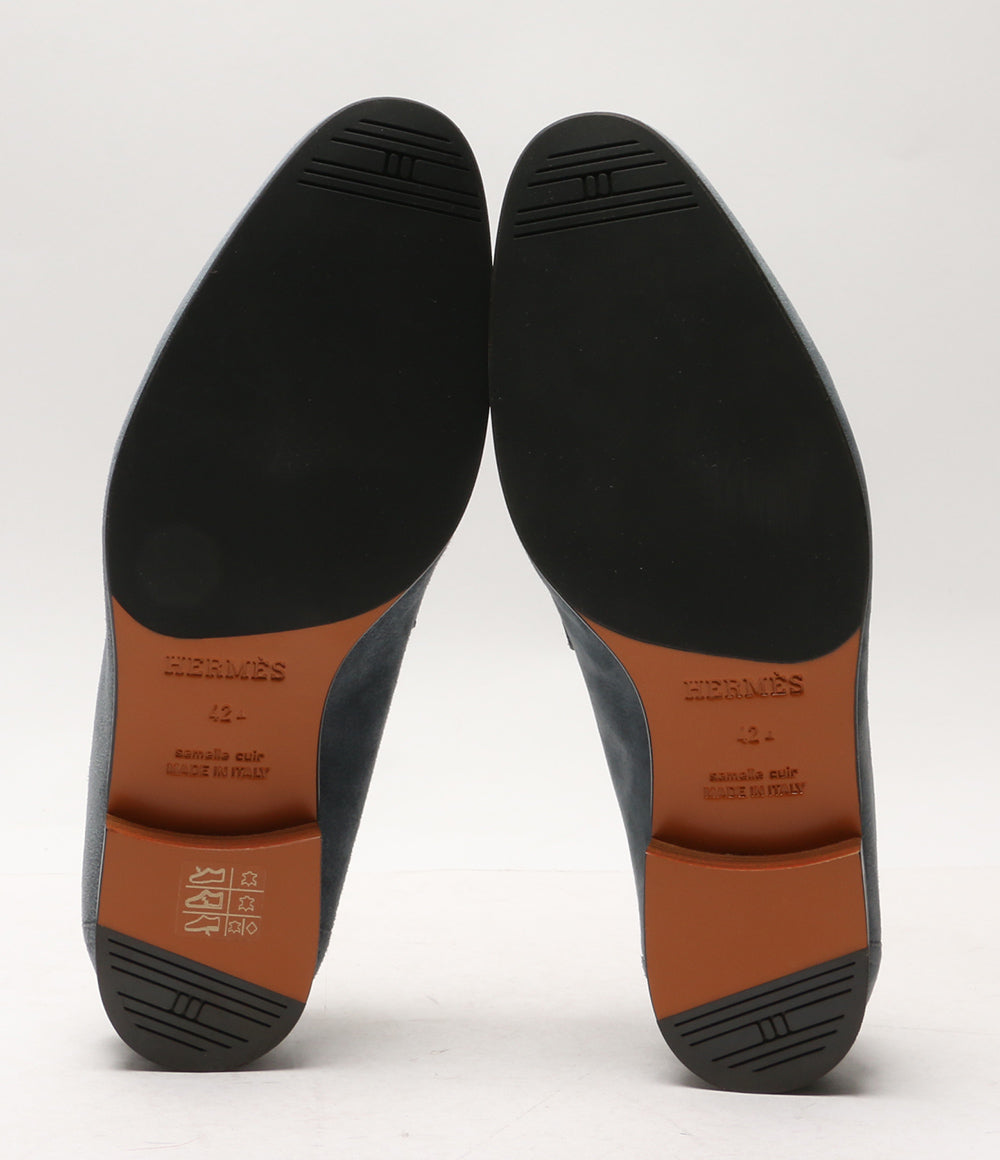 HERMES モカシン モカシンパリ スウェード レディース SIZE 42