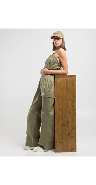 コンフォートフィットストレッチコットンジャンプスーツ｜REPLAY