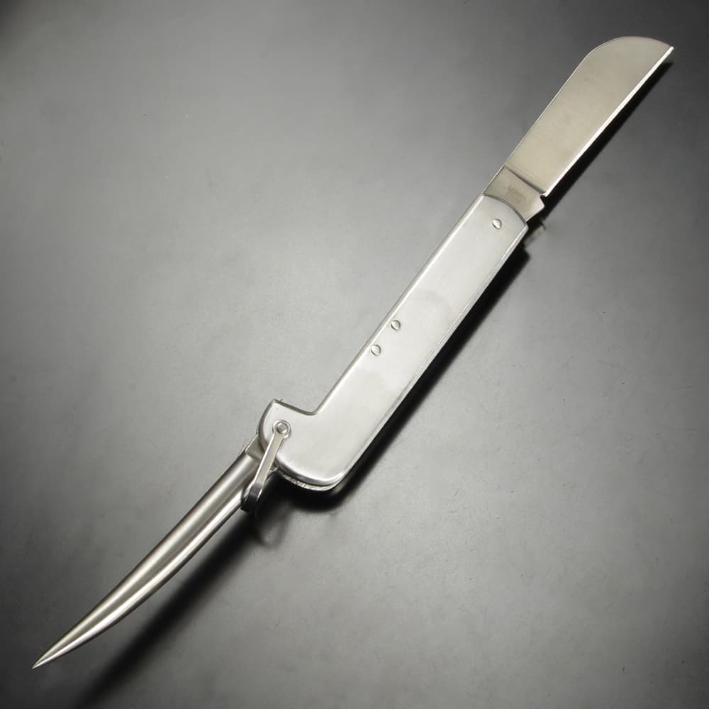 Marbles 折りたたみナイフ Riggers Knife マリンスパイク付 ステンレス