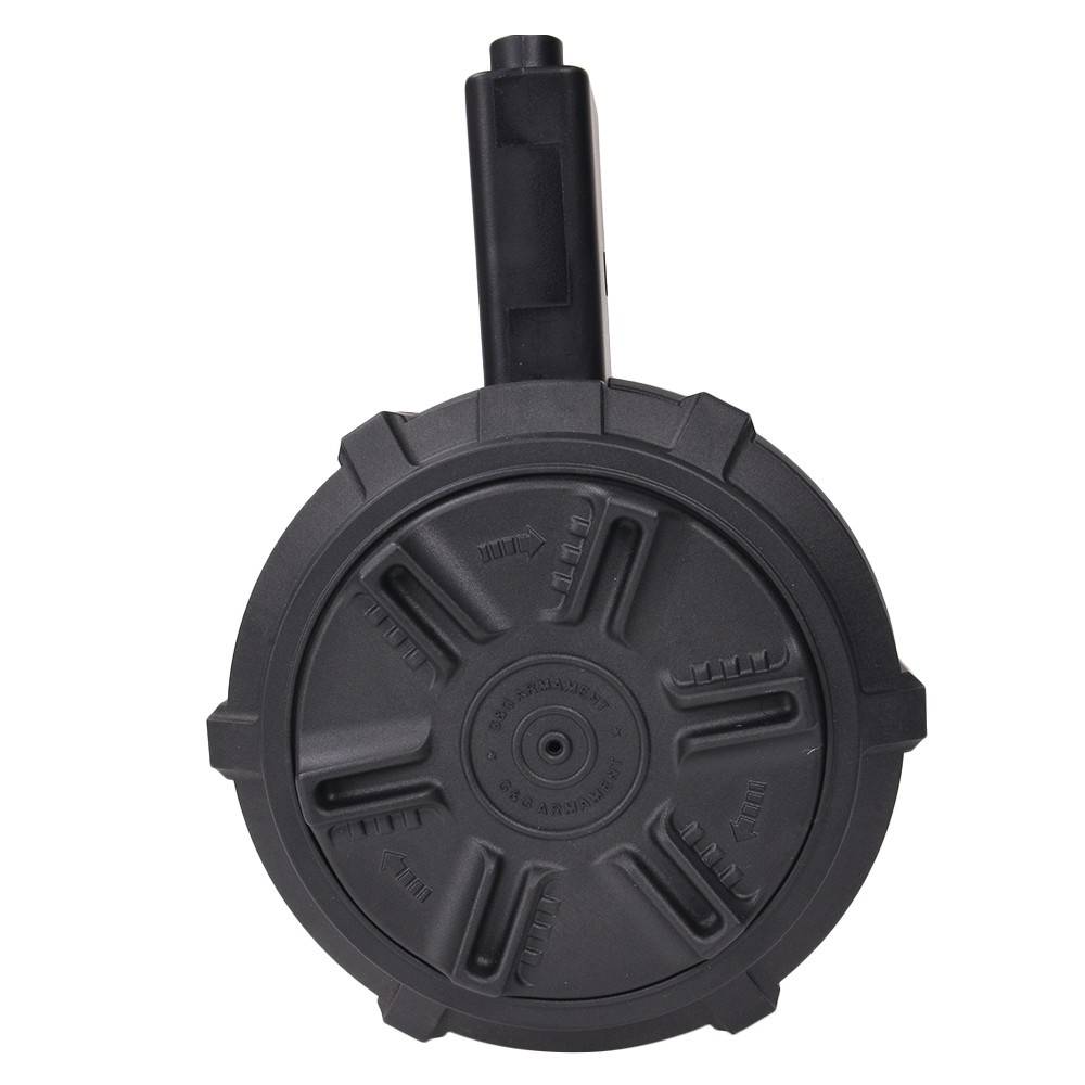 G&G ARMAMENT ドラムマガジン 1500連 ARP9 PCC9用 | ミリタリー