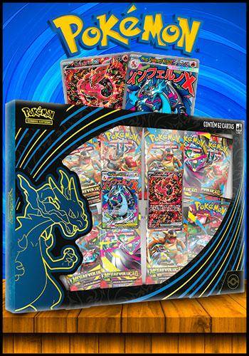 PT-BR) Box Coleção - Mega Charizard X ex | RASENGAN | GAME STORE TCG