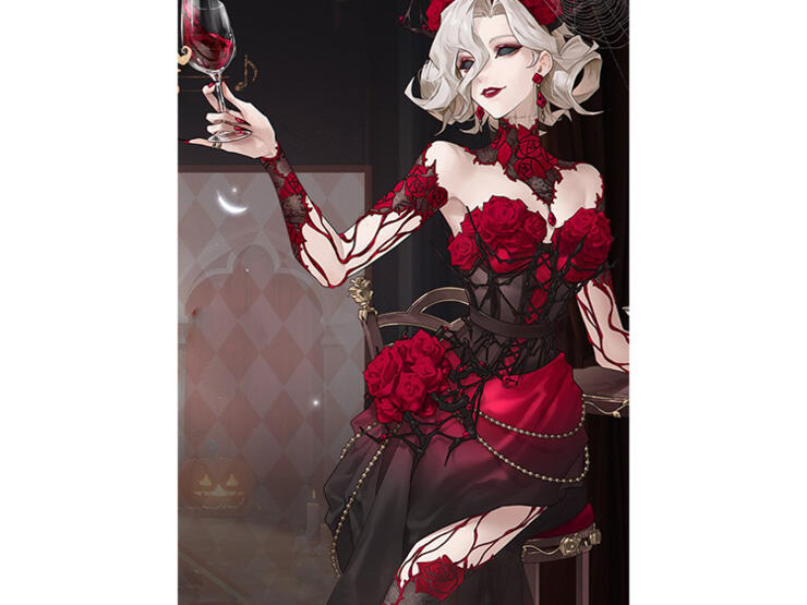 第五人格 マリー 血の女王 バレンタインカード 第五人格 マリー 血の