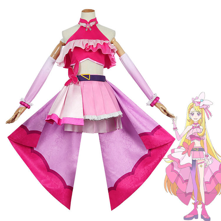 ひろがるスカイ！プリキュア 聖あげは キュアバタフライ コスプレ衣装