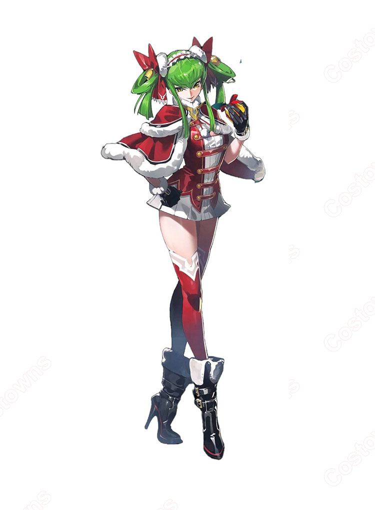 コードギアス C.C.（シーツー） コスプレ衣装 クリスマス サンタ衣装