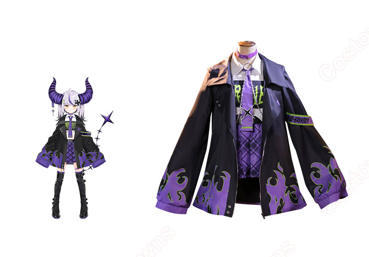 VTuber ホロライブ ラプラス・ダークネス 2024新衣装 コスプレ衣装