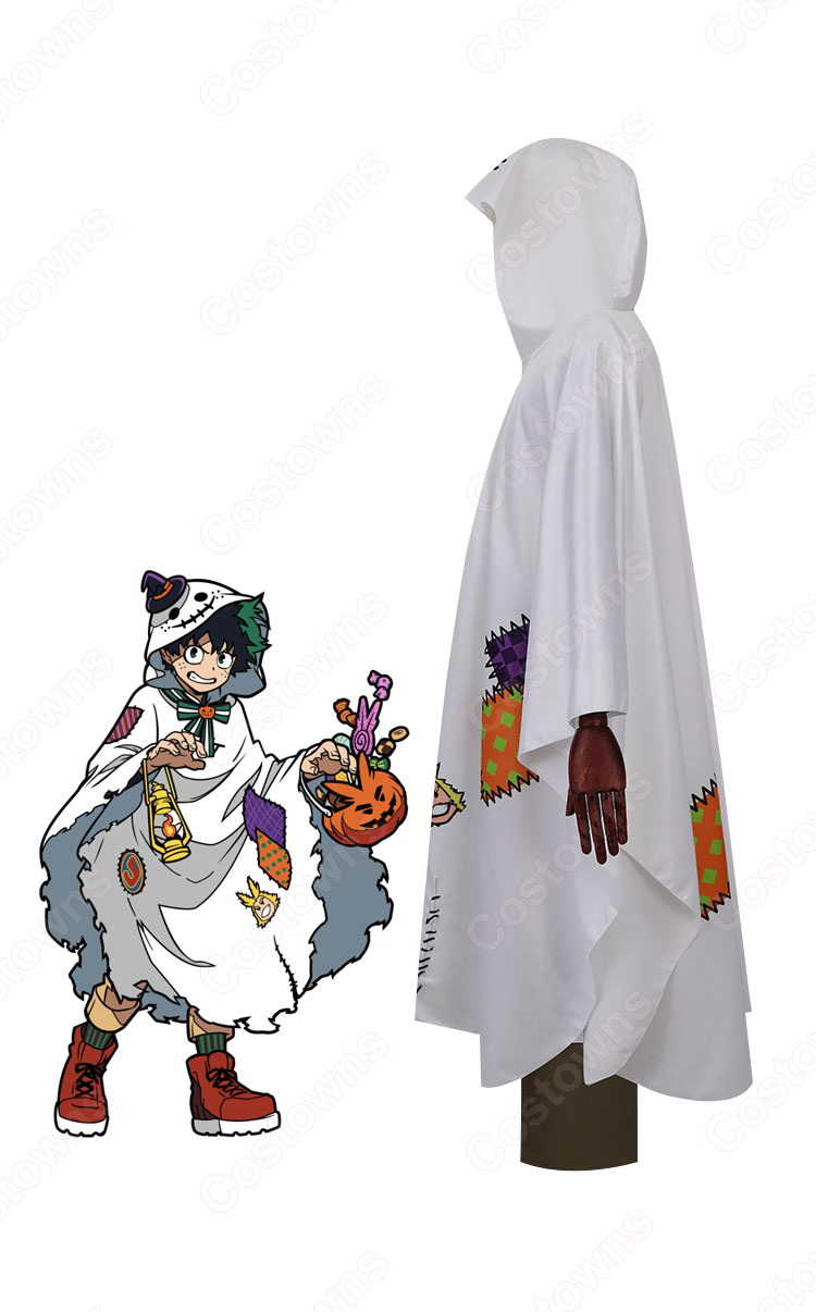 緑谷出久 マント コスプレ衣装 『僕のヒーローアカデミア』 ハロウィン