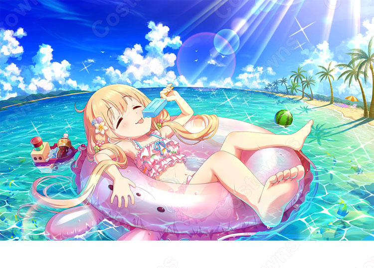 双葉杏（ふたばあんず） 夏 水着 コスプレ衣装 『アイドルマスター