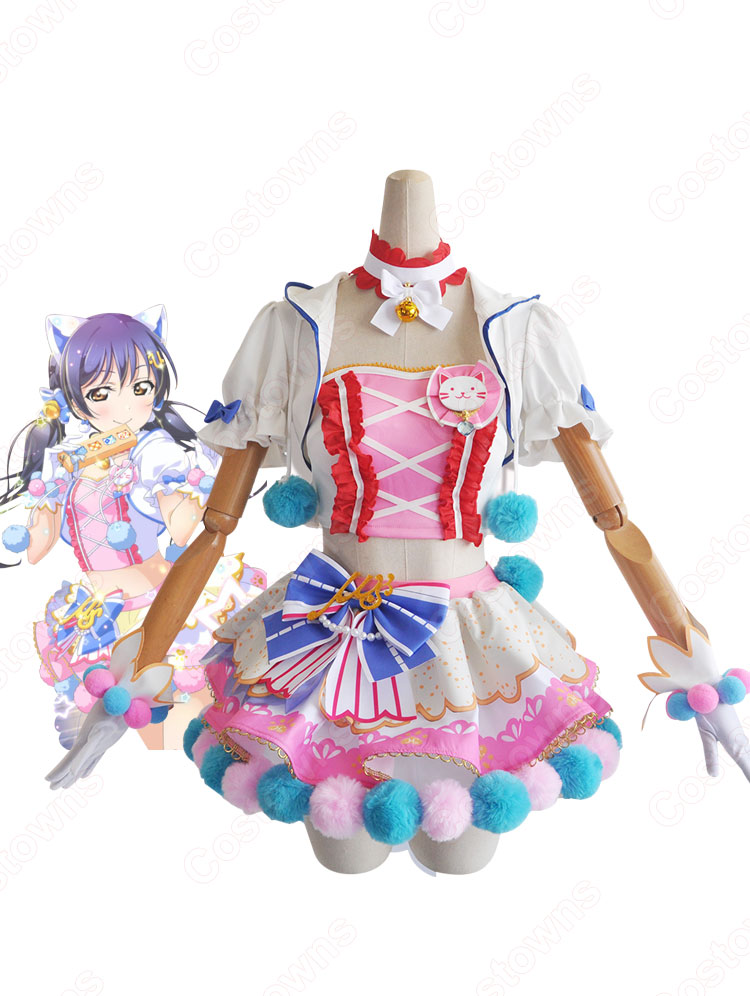 スクフェスAC キャットツインテール 園田海未（そのだうみ） コスプレ