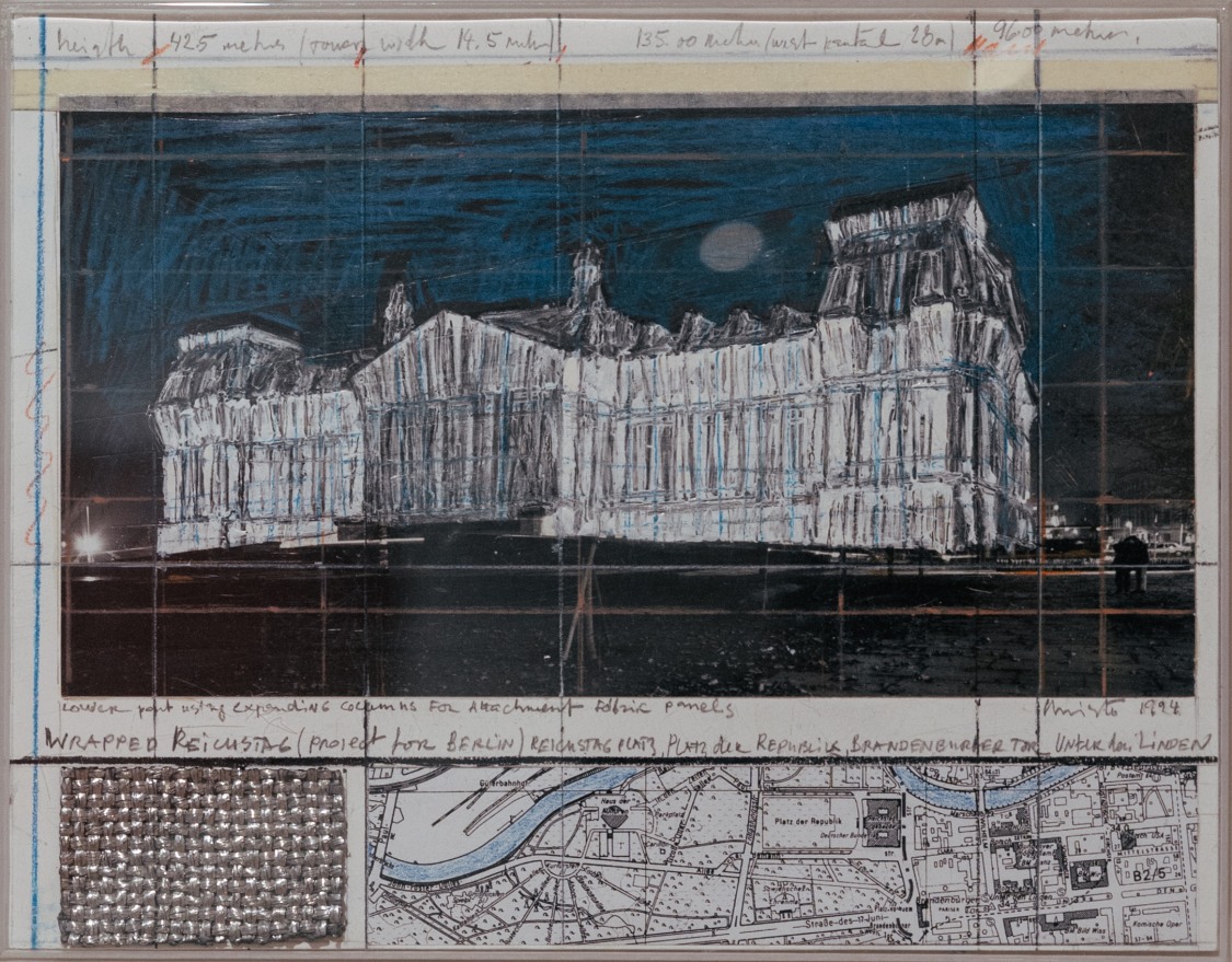 Wrapped Reichstag (project f | Christo Vladimirov Jav
