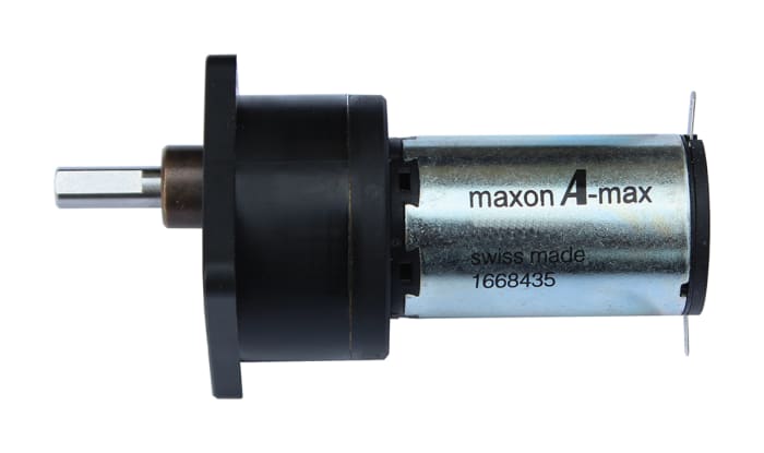 123858 Maxon | Maxon Brushed Geared DC Geared Motor, 7 W, 24 V dc