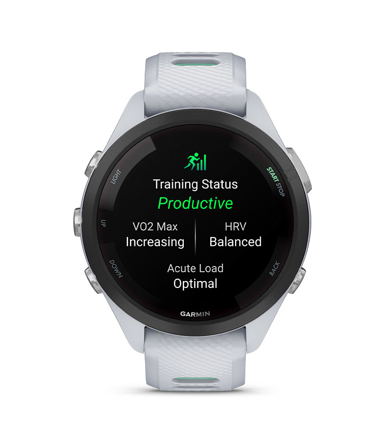 Forerunner 265S - GPS Marathon Smartwatch For Runner(White