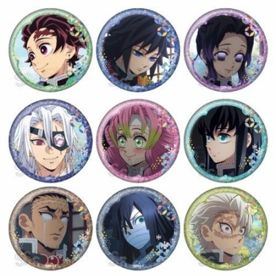 鬼滅の刃 箔押し 缶バッジ Vol.2 : 鬼滅の刃GOODS ～グッズ&予約情報～