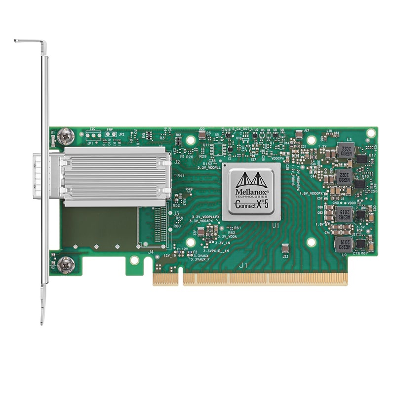 NVIDIA Mellanox ConnectX-5 Network Interface Card, 100G Dual-Port