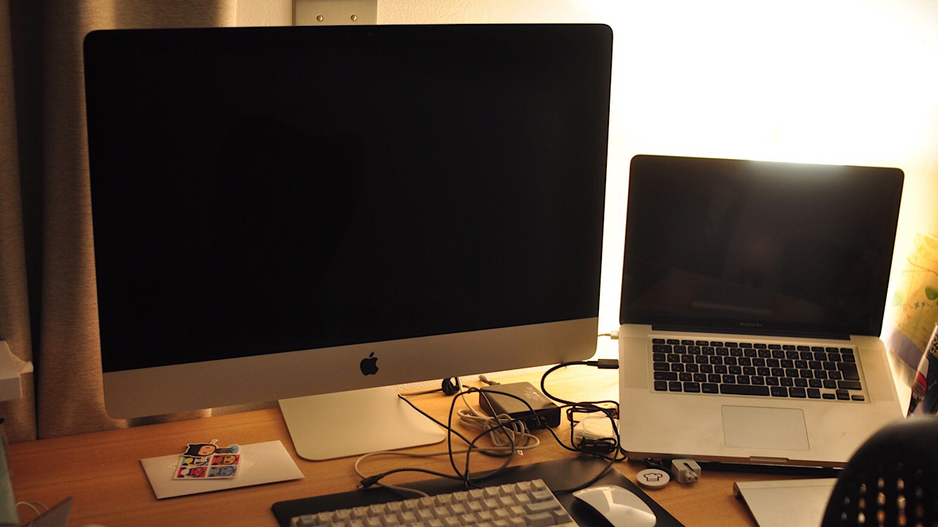 iMac 5K の一番低スペックなやつを買った - portal shit!