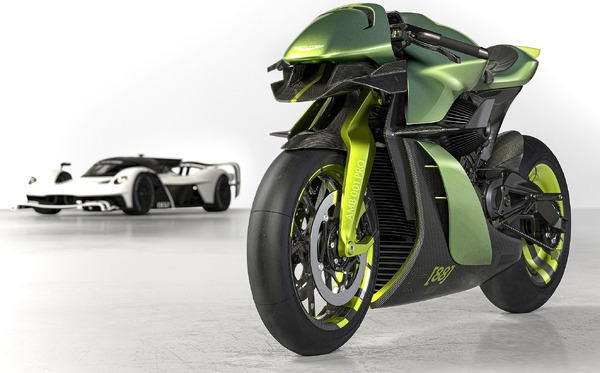 アストンマーティンのバイク、225馬力のサーキット専用仕様がデビュー