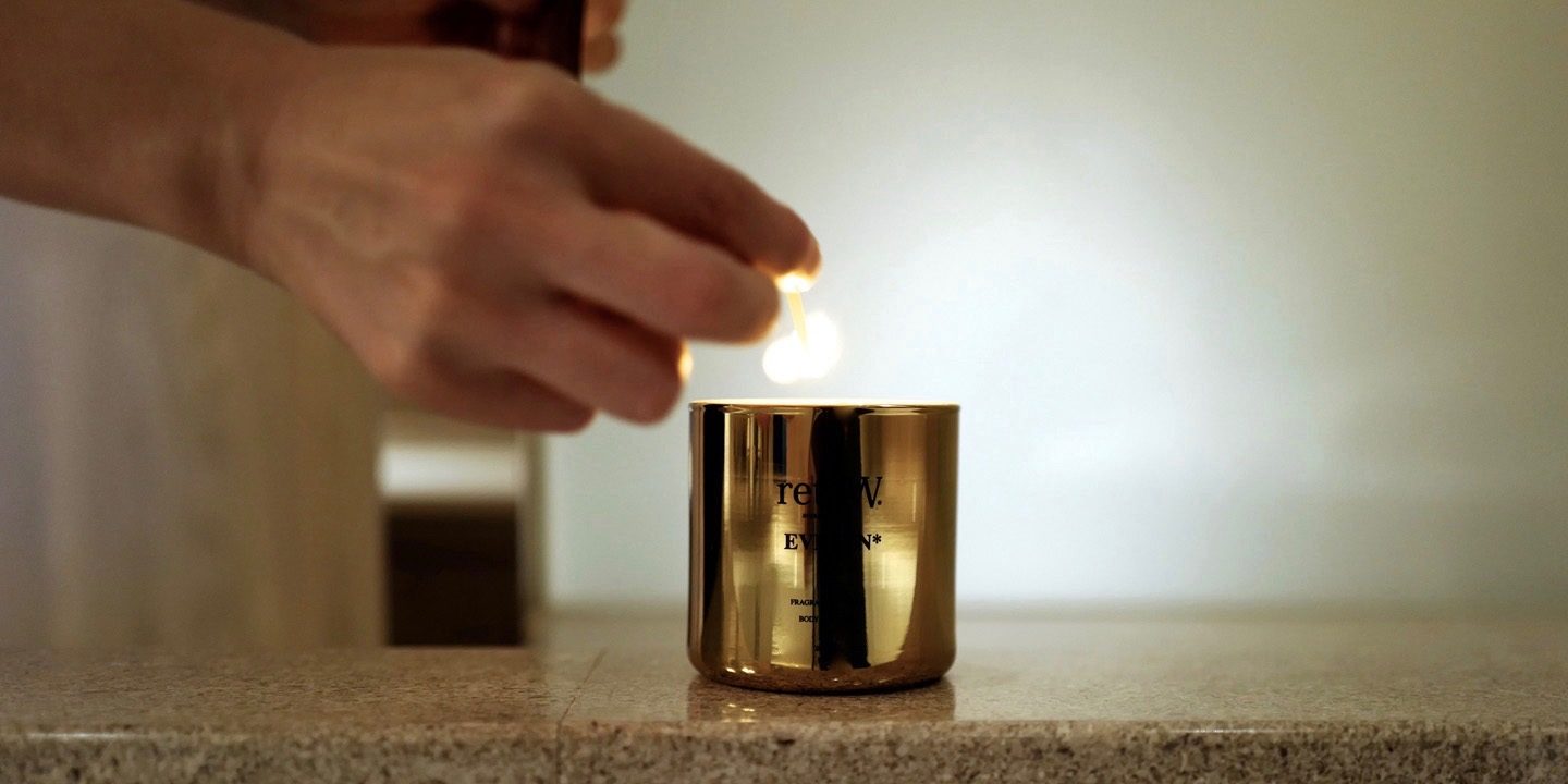 EVELYN*（gold）candle | retaW web store