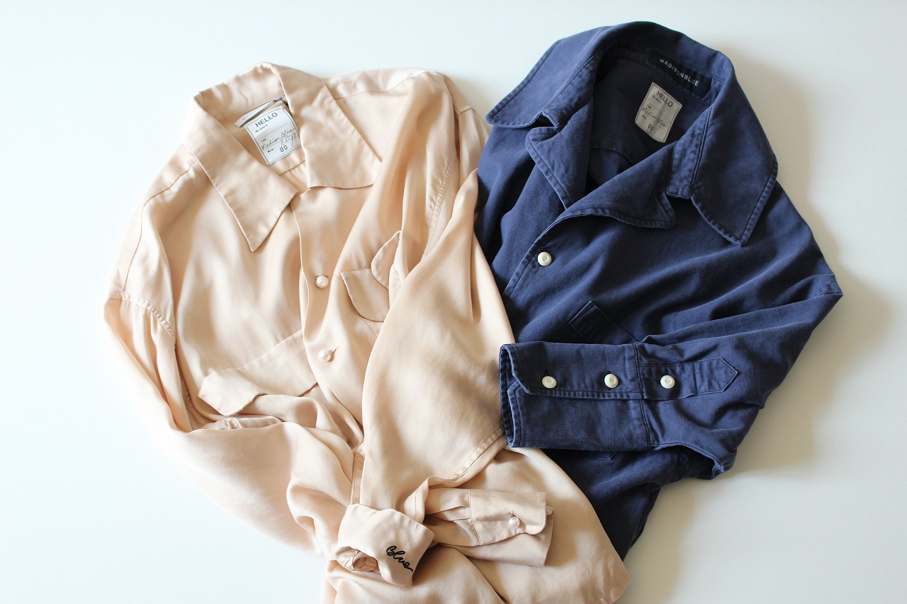 MADISON BLUEのパールボタンシャツと17AW継続ビッグカラーシャツを買取