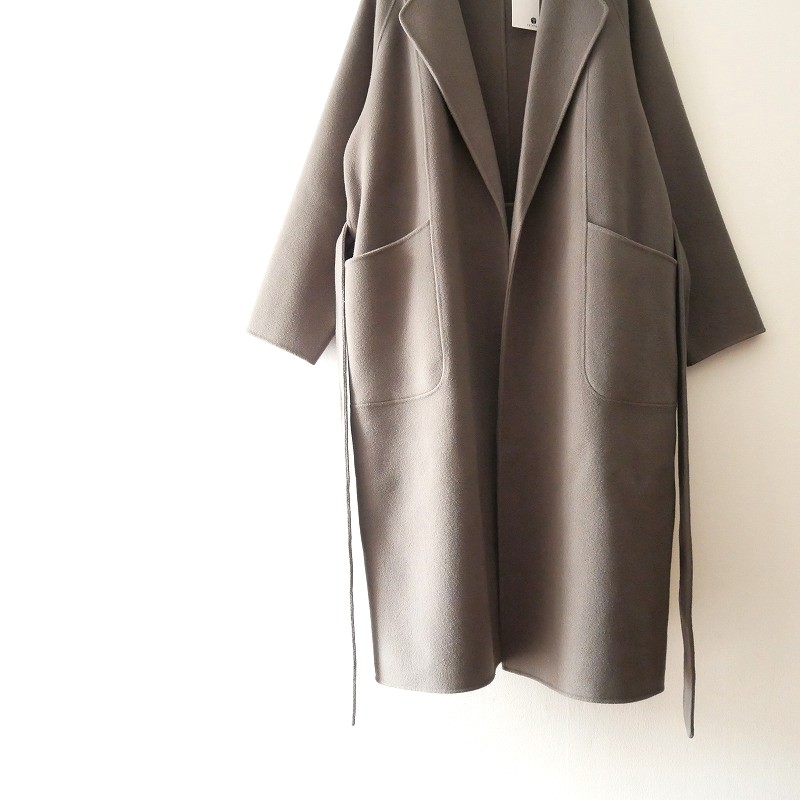 買取入荷】23AW SOEJU ウールリバーローブコート ソージュ