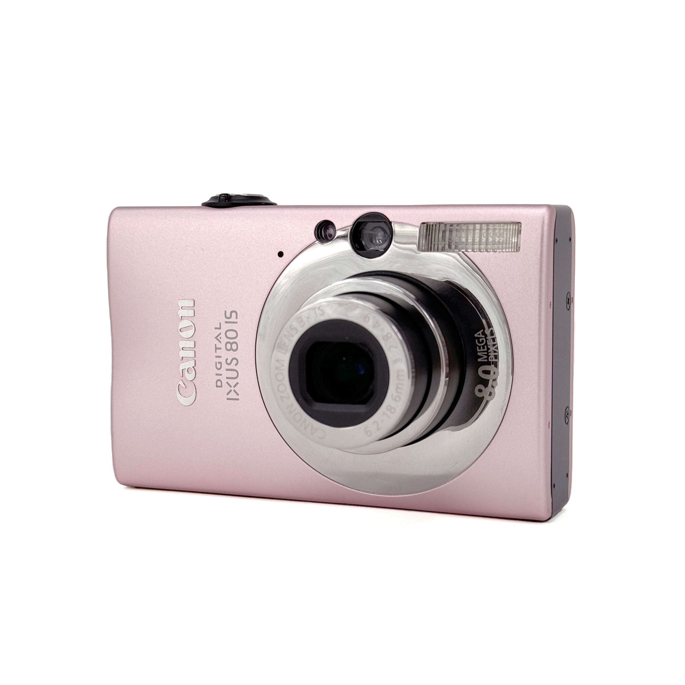 Canon IXUS 80 IS Digital Compact - Pink – Retro Camera Shop