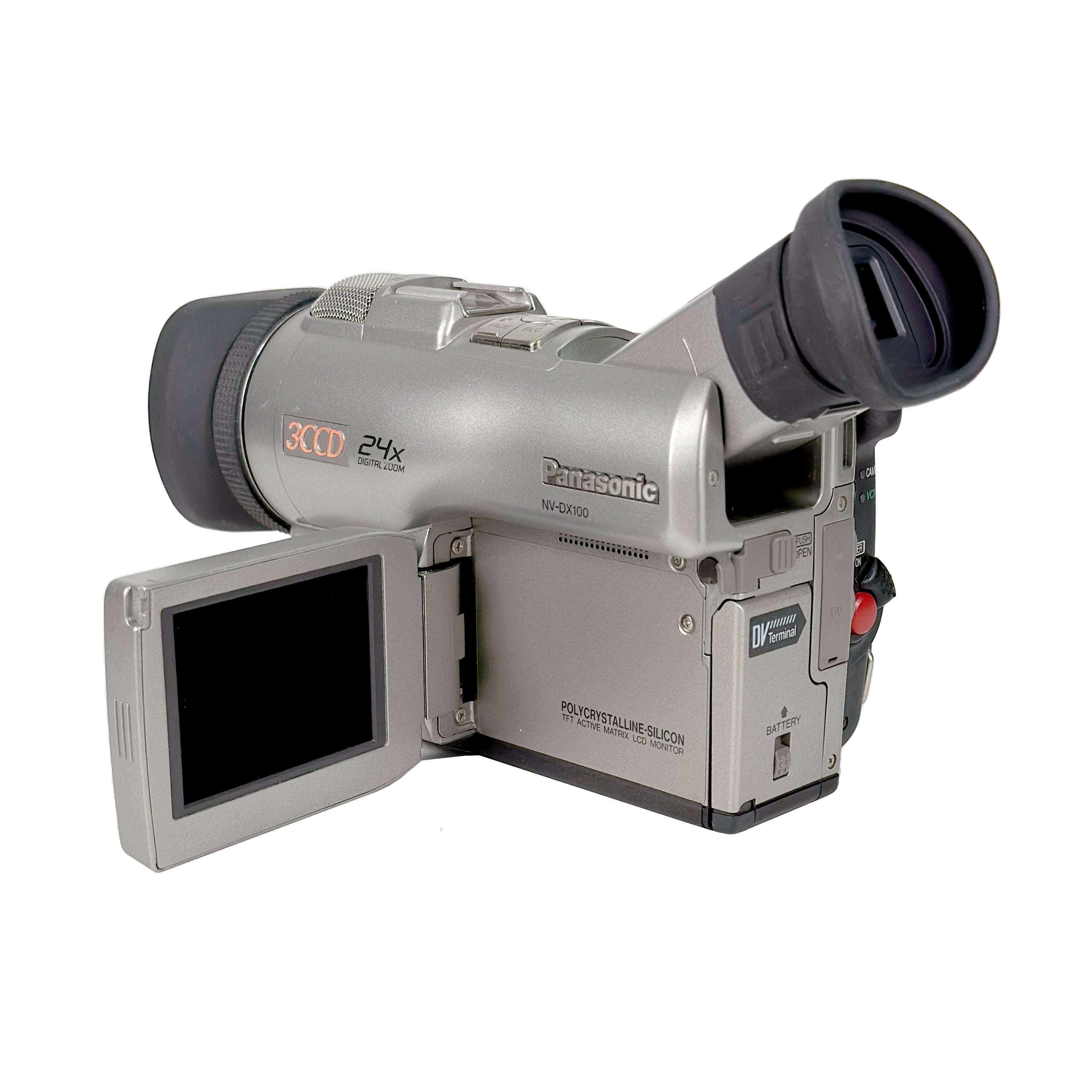 miniDVのダビングに Panasonic ビデオカメラ NV-GS100