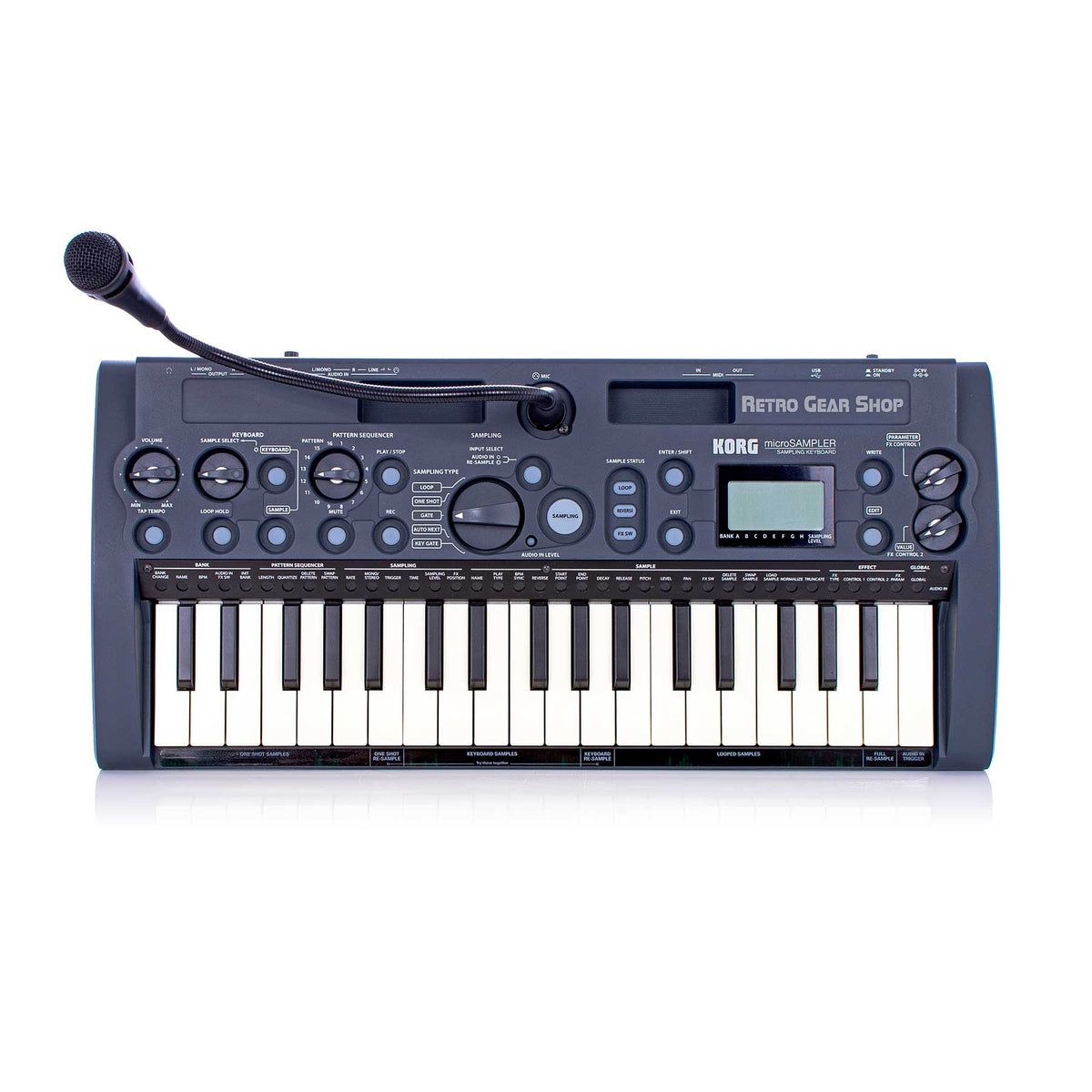 Korg MS1 MicroSampler Synthesizer Synth Keyboard– Retro Gear Shop