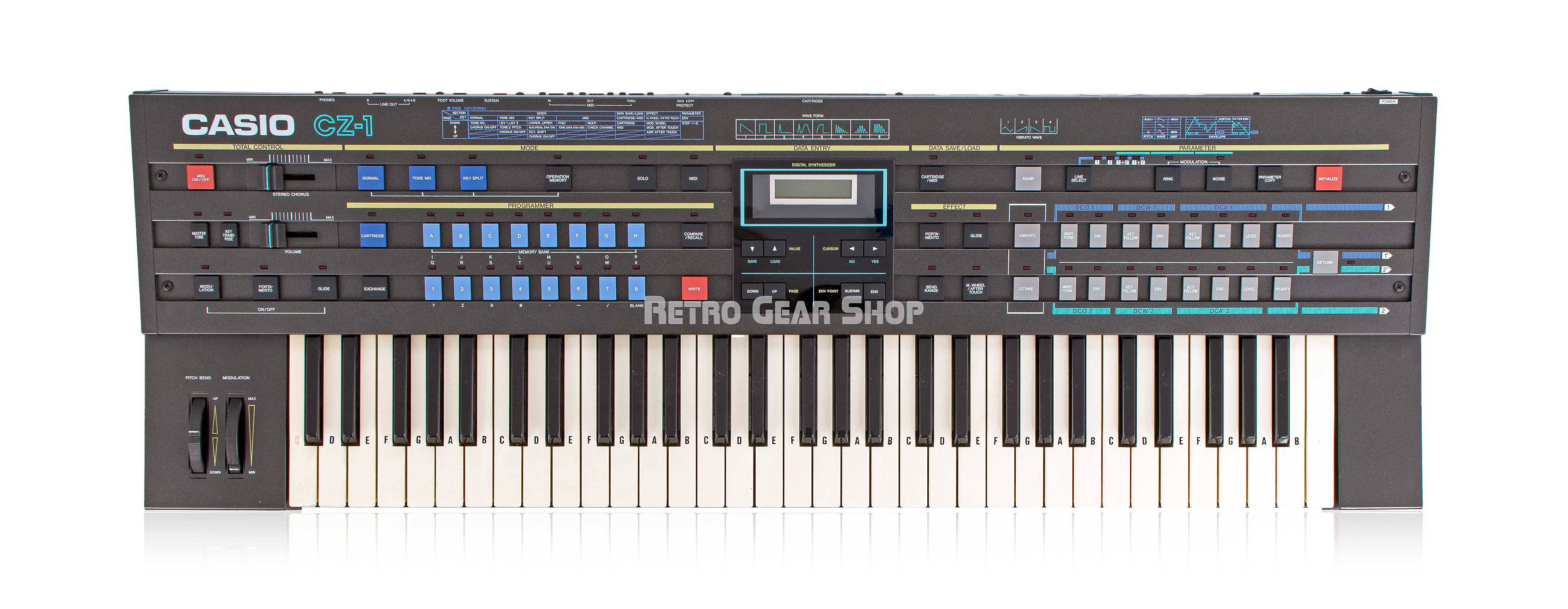 Casio CZ1 Digital Synth Vintage Rare CZ-1– Retro Gear Shop