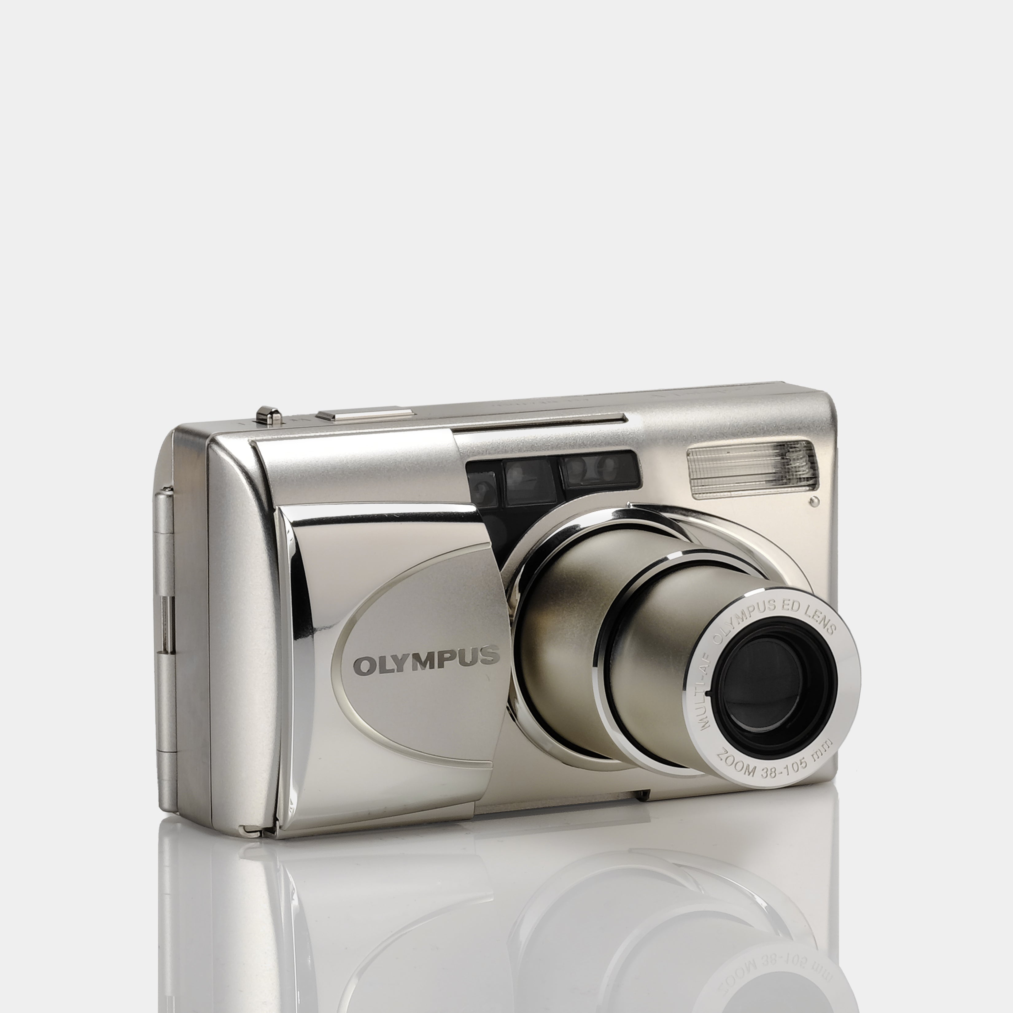 Olympus Stylus MJU V Metal 35mm Point And Shoot Film Camera (New Old S