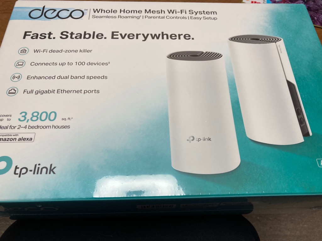 TP-Link AC1200 メッシュWi-Fiユニット Deco M4 × 2台 Deco 無線LAN
