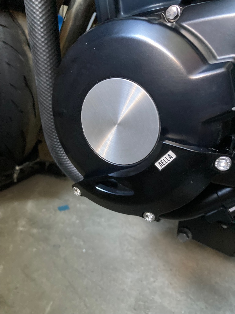 AELLA（アエラ） エンジンカバーガード3点セット カラー：ブラック