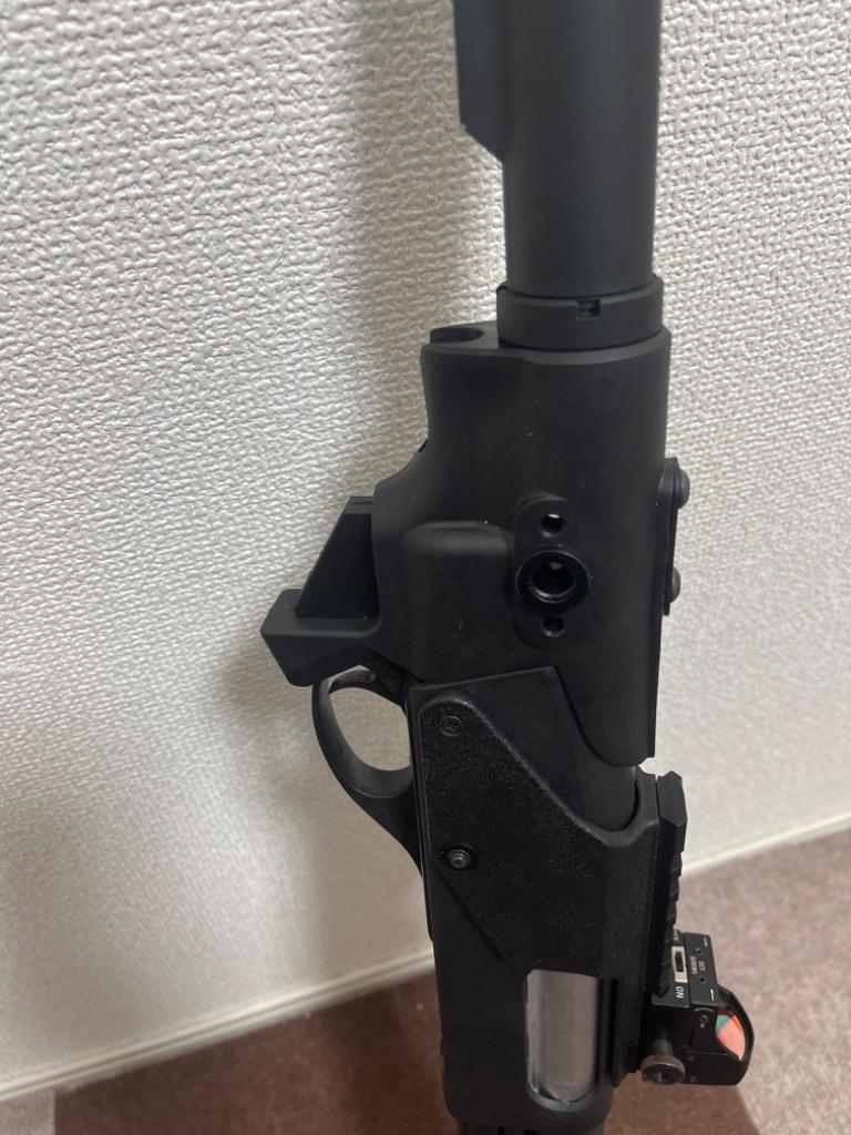 S＆T ARMAMENT S&T M870 ストックパイプ付 M4グリップアダプター BK