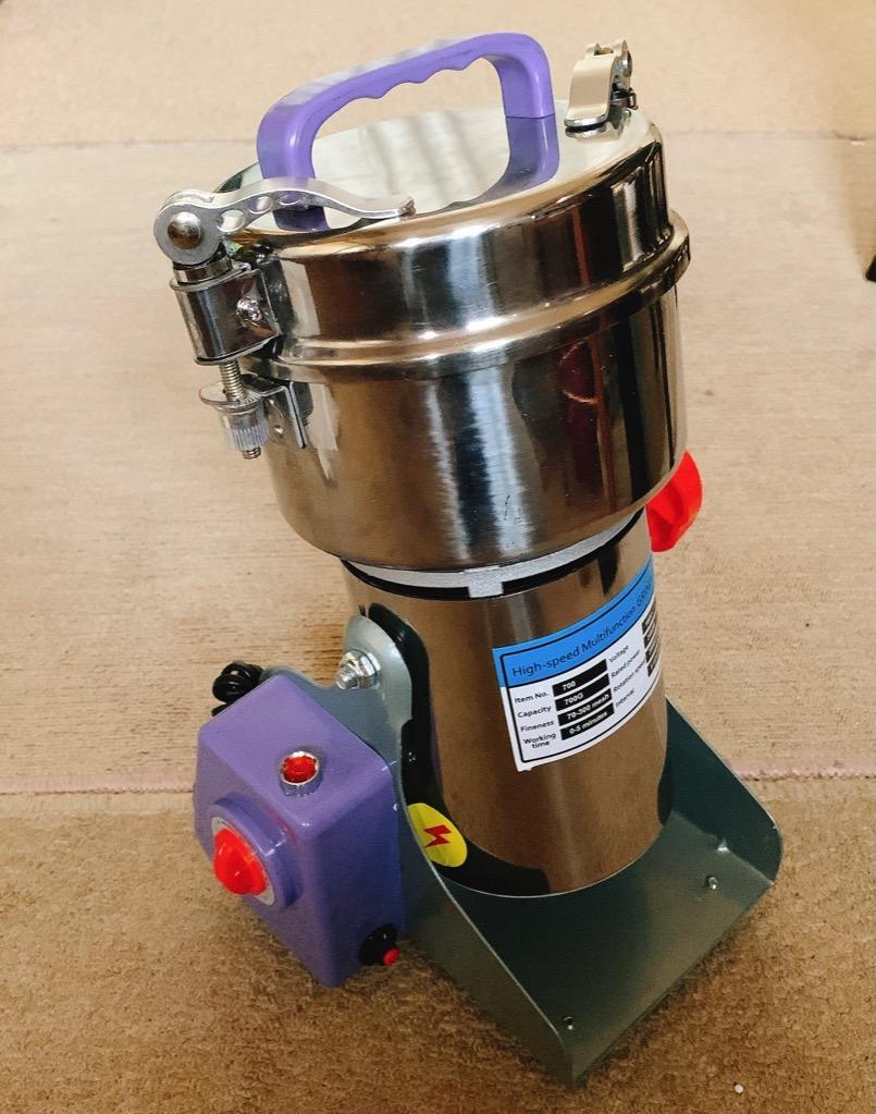 製粉機 最新 多機能製粉機 穀物微粉砕機 700g 高速乾燥製粉器 家庭用