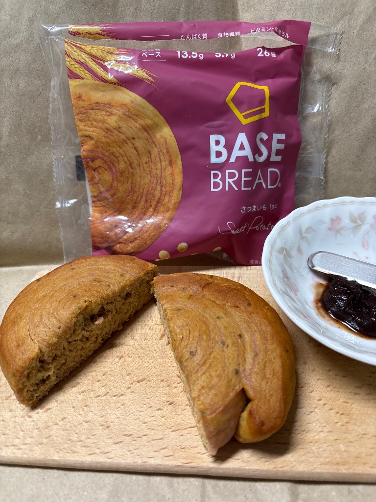 BASE FOOD（ベースフード） ベースブレッド さつまいも 16袋 常温保存