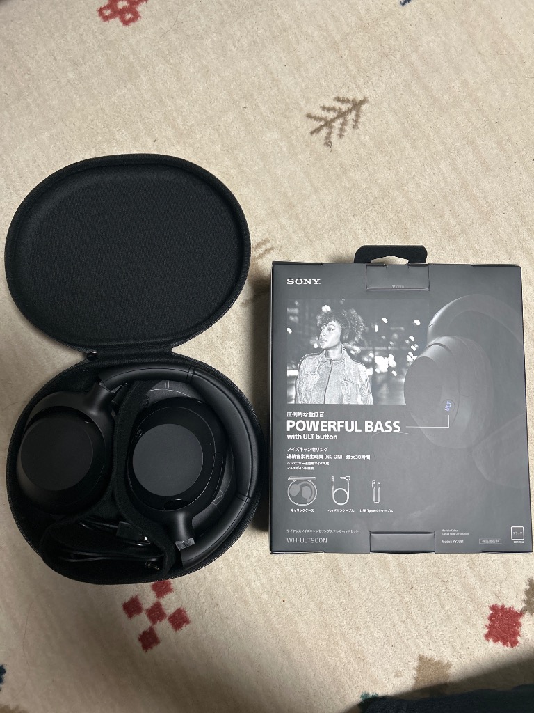 SONY ワイヤレスノイズキャンセリングステレオヘッドセット ULT WEAR