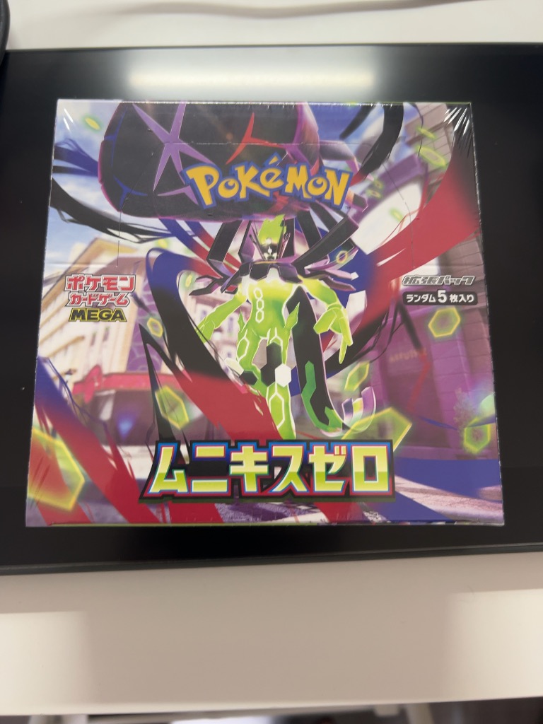 ポケモンカードゲーム ムニキスゼロ BOX MEGA 拡張パック 新品未開封