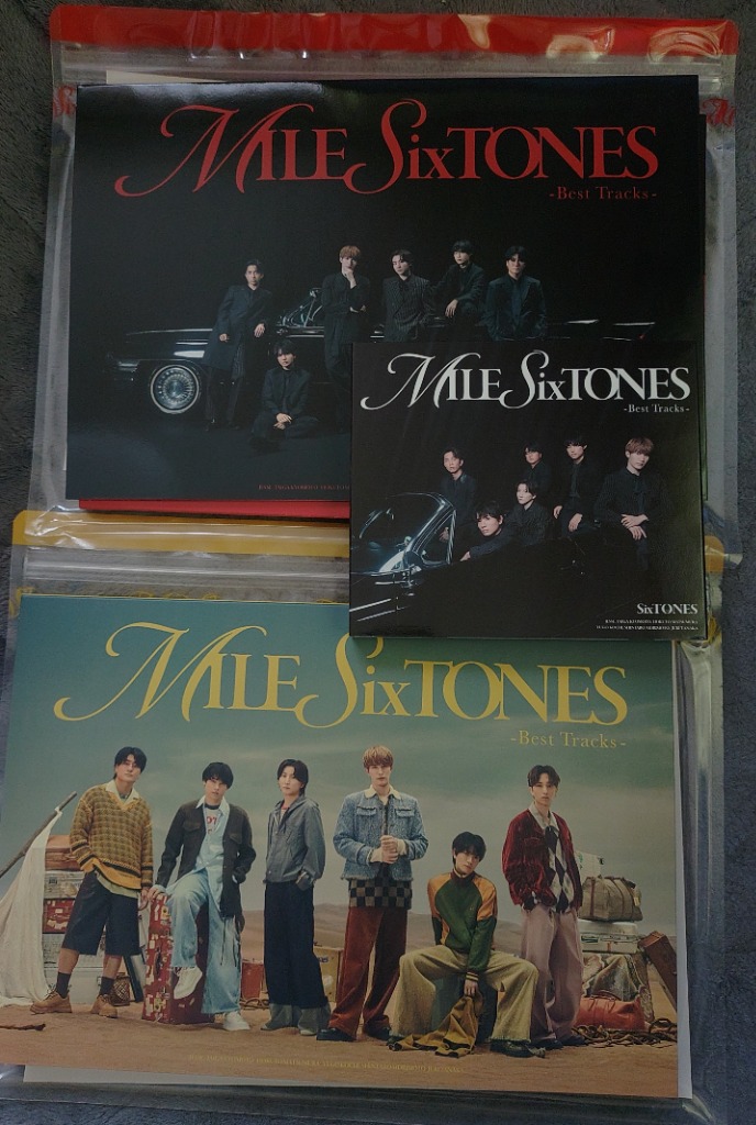 SixTONES/MILESixTONES -Best Tracks- （初回盤A＋初回盤B＋通常盤