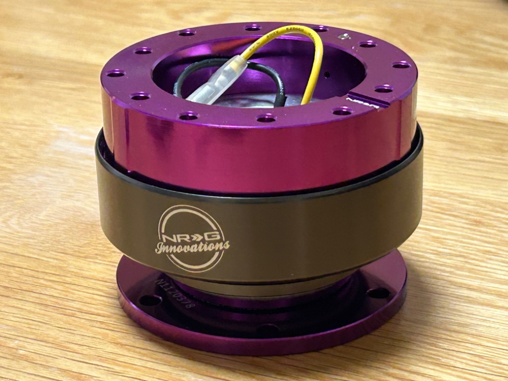 US正規品 NRG Innovations SRK-200PP TI Quick Release Gen2.0 Purple