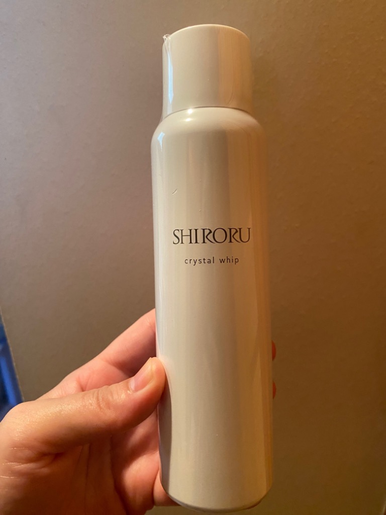 SHIRORU（シロル） 洗顔 しろる クリスタルホイップ 炭酸泡 濃密 120g