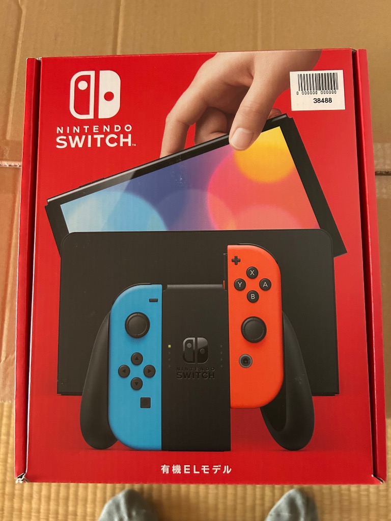 Nintendo Switch 有機ELモデル ネオンブルー・ネオンレッド HEG-S