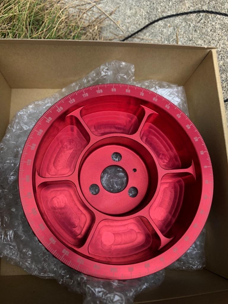 ハイパフォーマンスクランクプーリー 軽量クランクプーリー アバルト