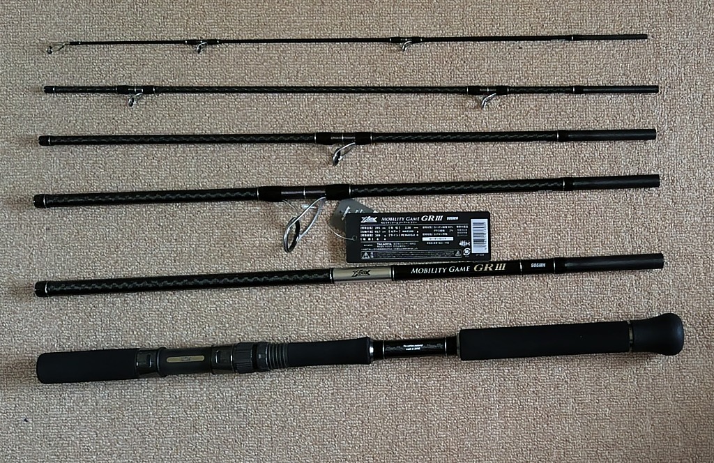 TAKAMIYA XOOX MOBILITY GAME GR III 986MH 釣り ルアーロッド - 最