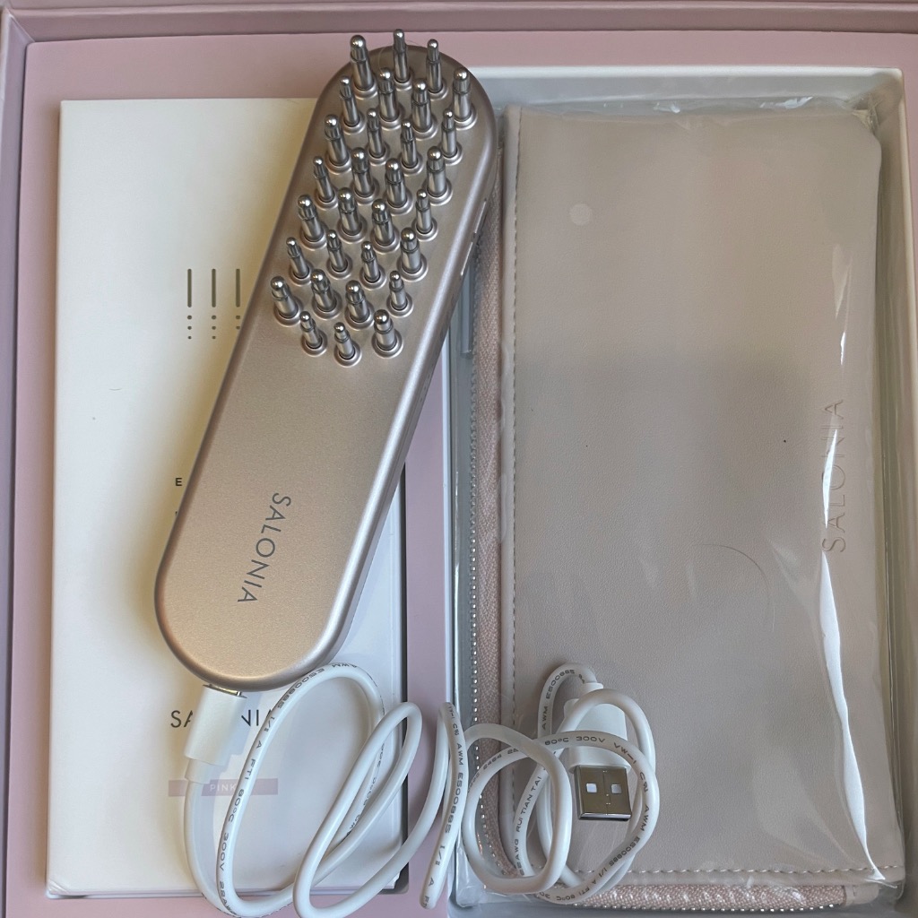 SALONIA （サロニア） EMSリフトブラシ ピンク ギフトBOX I-ne - 最