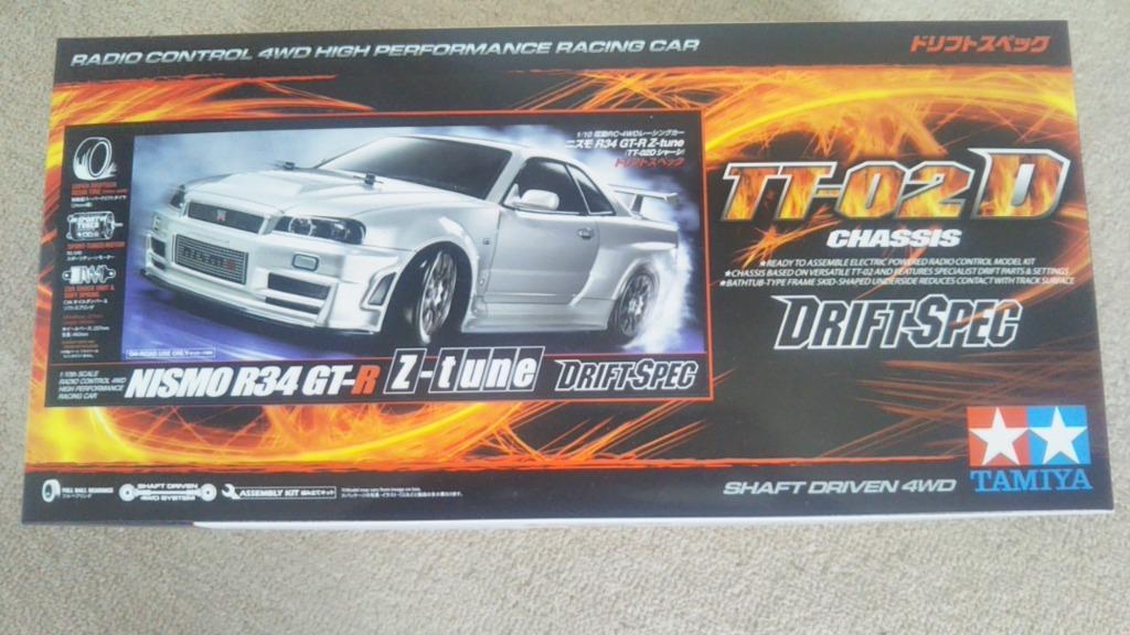タミヤ（TAMIYA） /58605/TT-02D ニスモ R34 GT-R Z-tune ドリフト