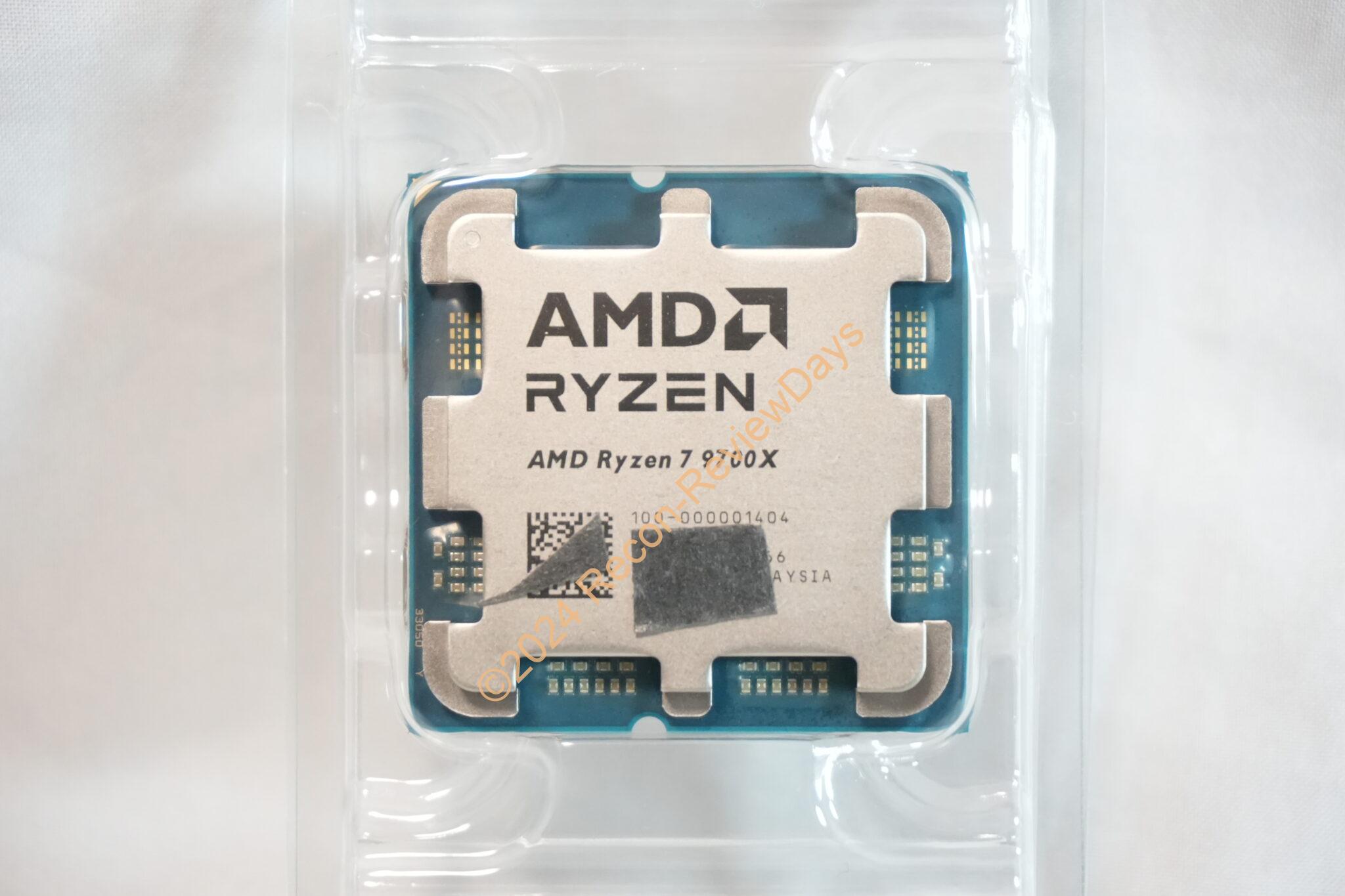 AliExpressで購入したAMD Ryzen 7 9700Xが無事動作 - Recon-ReviewDays
