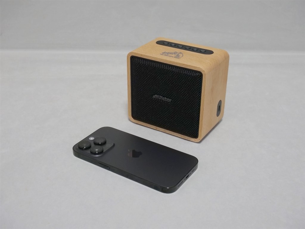 風合いに拘りが感じられる木製！音質も良好！』 JVC Victor SP-WM01BT