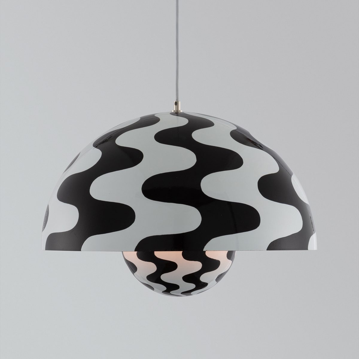 Verner Panton, “Flower Pot” hanging lamp, c. 1971 - R & Company