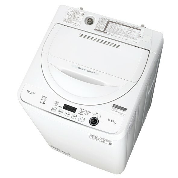 楽天市場】シャープ シャープ SHARP ES-T714-W ホワイト 全自動洗濯機